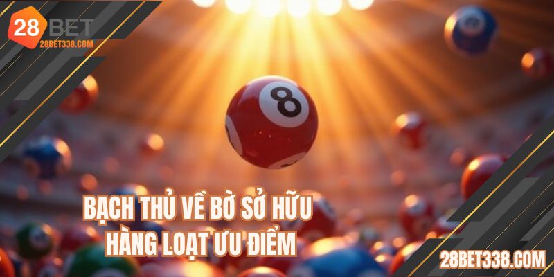 Bạch thủ về bờ sở hữu hàng loạt ưu điểm