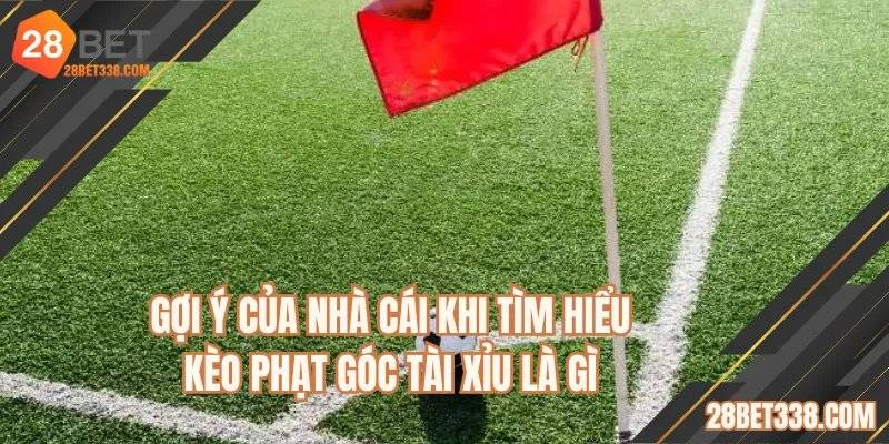 Gợi ý của nhà cái khi tìm hiểu kèo phạt góc tài xỉu là gì?