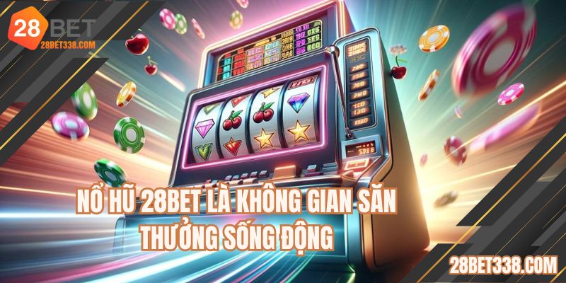 Nổ hũ 28BET là không gian săn thưởng sống động